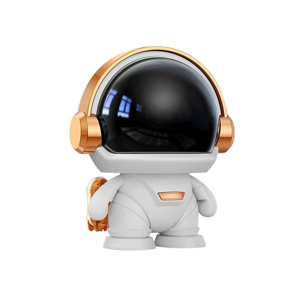 Astronaut Wireless Speaker Tws Cute Desktop Space Robot Subwoofer Speaker For Home Outdoor Gift-A 6133495323744