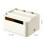 Tissue Storage Box,Study Table Organizer with Draw,Remote Holder Tissue Case with Stationary Organizer Tray B 7