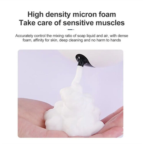 Hand Soap Dispenser U-Shape Auto-Induction Power Supply Mode Wall Hanging Type Timing Function Household Accessories 2