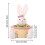 Easter Candy Dish, Bunny Easter Basket, Easter Candy Storage Basket, Gift Box for Table Decor Easter Gift,A 8
