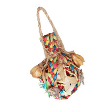 Large  Toys Chew Toy  Cage Bite Hanging Training Bird Chewing Toy for Macaws Budgies Finches Cockatoos B