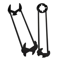 Sink Wrench, Faucet Wrench, Plumber'S Wrench, Universal UnderSink Plumber'S Wrench, Faucet Wrench for Small Spaces,2Pcs