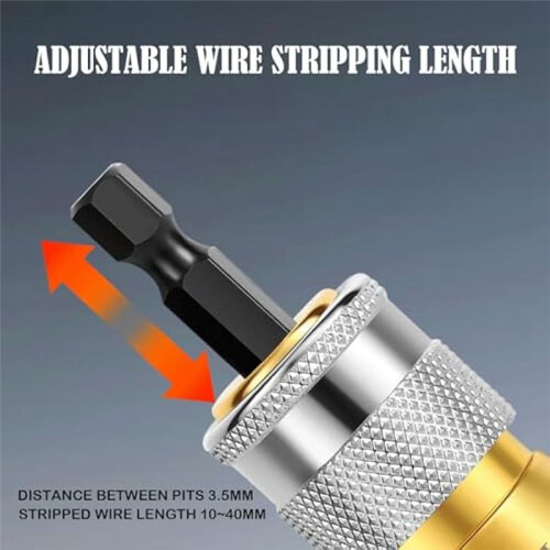 Wire Stripping Tool for Drill,Wire Stripping and Twisting Tool for Drill,Wire Twister Tool for Drill,Wire Stripping Tool 1