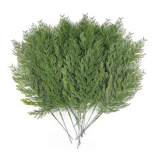 40 Piezas de Ramitas de Cedro Artificiales, Ramas en Aerosol de Cedro SintéTico, Tallos de CipréS de Cedro, PúAs de Pino, VegetacióN de PláStico,