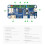 RP2040-Pizero Development Board Based  RP2040 Dual-Core Processor Compatible with Raspberry Pi Gpio Interface Module 3