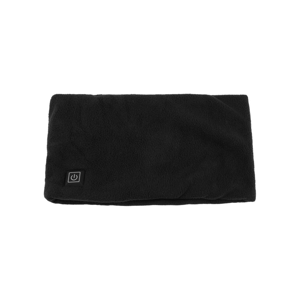 Winter Electric Heated Scarf Neck Wrap USB Rechargeable Neck Warmer 3 Speed Adjustment Fleece Scarf for Cycling Skiing