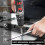 14Pcs Hexagonal Sockets Set, 6-19mm Deep Socket Adapter Kit Hex Shank Nut Driver Bits Set Quick Change Nut Setter 4