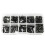 M3 Hex Socket Screw Set Round Cap  Screws DIN912 Bolts Nuts Assortment Kit Black 12.9 Grade 1
