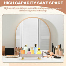 Organizzatore di Profumi per il Trucco, Ornamenti per Riporre le Chiavi, Vassoio Decorativo per Comò, Vassoio Organizer da Appoggio per Cosmetici,B