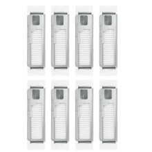 8 PièCes Compatibles pour Aspirateur Robot J4 Lite Accessoires de Remplacement Filtre Sac à PoussièRe PièCe de Rechange