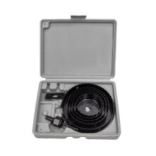 8-Piece Woodworking Hole Opener Set Wood Gypsum PVC Plastic Circular Drilling Bit LDE Downlight Drilling Tools Daquan
