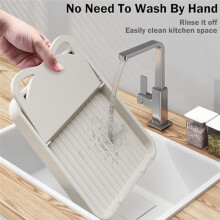 Spoon Rest with Lid Holder, Foldable Spoon Holder for Kitchen Counter, Cat Pot Lid Holder for Spoons Grey