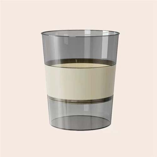 Plastic Small Trash Can Collapsible Portable Garbage Bin Foldable Round Wastebasket,for Bathroom Kitchen Offices