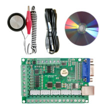 Mach3 V3.25 Sterownik USB Sterownik Ruchu 5-Osiowa PłYta CNC z Zestaw NarzęDzi do Frezarki Cnc do CięCia i Grawerowania
