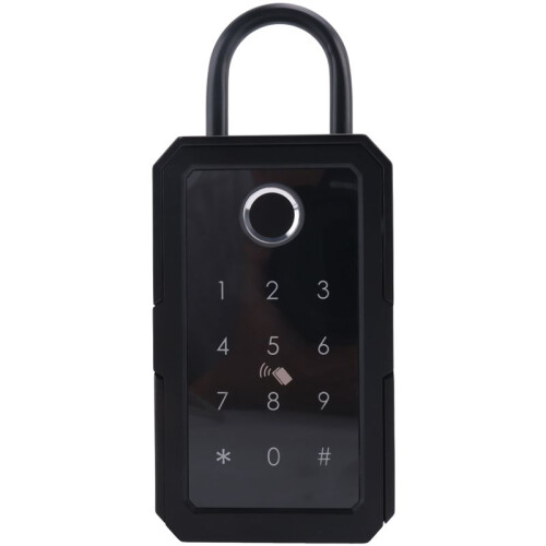 Smartkey Lock Box, Home Key Wireless Smartlock Box, Electronic Key Box App Digital Code  Key Safe for Host 2