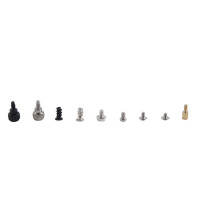 280PCS Computer Screw Standoffs Kit M3.5 M5 DIY Motherboard Mount Screw PC Case Fan Screws Hard Drive Red Washers