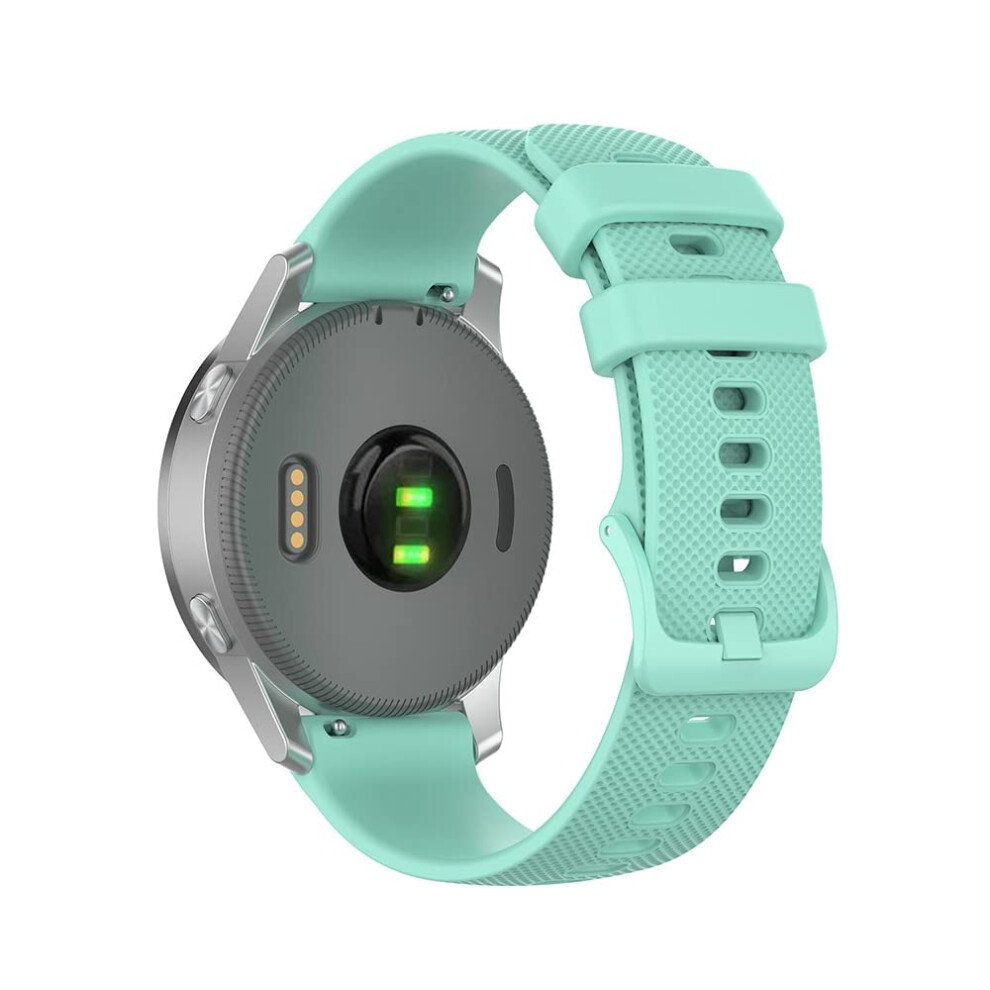 20Mm Soft Silicone Quick Release Watch Band Strap For Garmin Venu 2, Vivomove 3, 4, Move Sq Plus 9073542660859