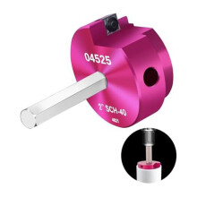 1PCS PVC Pipe Reamer 2Inch Blade ,PVC Pipe Cleaning Reamer with 3/8Inch Hex Shaft for Pipe Repair Plan 40 PVC Pipe