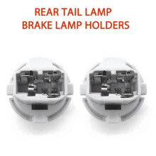 10Pcs Car T20 Socket Brake Tail Lamp Rear Light Socket Holder for Accord T20W 33515-S50-003