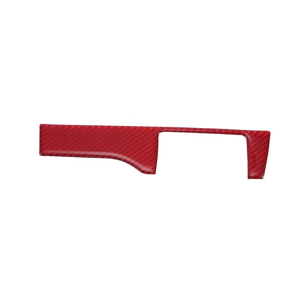 Abs Carbon Fiber Headlight Cover Trim Decor Sticker For 10Th Gen 2016 2017 2018 2019(Rhd) Red 4713795832164