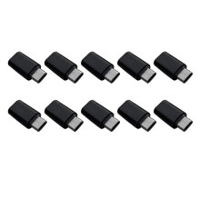 Type-C Converteradapter Android Naar Type-C OTG-Converterkop Data Type-C -Converter, Zwart