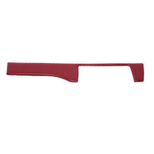 ABS Red Carbon Fiber Headlight Cover Trim Decor Sticker for 10Th Gen 2016 2017 2018 2019(RHD)