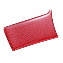 ABS Red Carbon Fiber Driver Dashboard Cover Trim Decor Sticker for 10Th Gen 2016 2017 2018 2019(RHD)