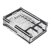 9 Lagen Acryl Case voor Raspberry Pi 5 Compatibel met voor Raspberry Pi 5 Actieve Koeler