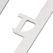4Pcs Comb Picks Comb Lock Picks Metal Teeth Tools Pick Combs Stainless Steel Comb Tools for Repair