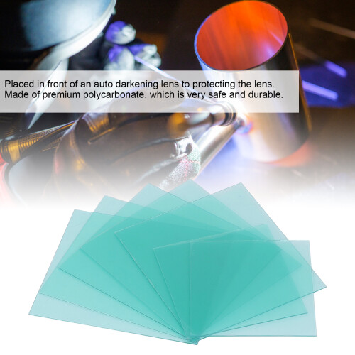 Welding Helmet Lens Replacement Set - 5 Outer + 2 Inner, Polycarbonate 2