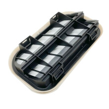 Car Rear Vent Air Outlet Grille YF1A-54280B62-AE for Focus Fiesta Ecosport Metrostar MK3 05-18 Outside Ventilation