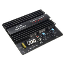 Amplificador de Potencia de Audio para Coche de 12 V y 600 W, Subwoofer Sin PéRdidas, MóDulo de Graves, Accesorios de Audio para Coche de Alta