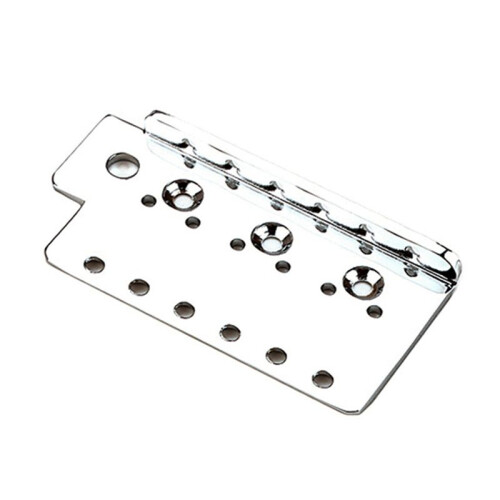 6-SträNgad Tremolo Bridge Plate för Strat Elgitarr Tremolo System Bridge Delar