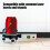 360Adjust Laser Level Adapter Rotating Base for Laser Level Tripod Connector Pivoting Base Fine Tuning Holder 7