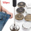100 Pack Jeans Button Replacement 17mm Removable Jeans Button Accessories 2
