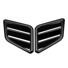Max Style Anteriore Cofano Prese D'Aria Cofano Copertura Trim Universale per  Focus   Corsa Fiesta, Nero Brillante