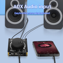 YS-AP50L Carte Amplificateur  NuméRique  Version 50W+50W HIFI Haute Puissance BT5.1 Module Haut-Parleur StéRéO à Deux Canaux