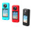 Silicone Case for Insta 360 X3 Panoramic Action Camera Dustproof Silicone Protective Case Anti-Drop Case(Black) 4