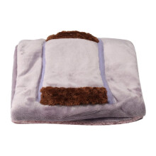 USB Elettrico Coperta Riscaldatore Letto Morbido Più Spessa Termostato Lavabile in Lavatrice Tappetino Riscaldante Elettrico (Viola)