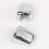 Chrome Front Windshield Wiper Nozzle Decoration Cover Trim For- RAM Durango - 300C 9