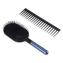 Peigne Airbag + Peigne à Dents Larges DéMêLant Massage Du Cuir Chevelu Airbag Brosse à Cheveux Pour Massage Sharon Brosse Portable Bleu
