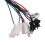 48V/60V/72V 50A Elektrische Fiets Controller 1500W Sine Wave Split Intelligent Motor Speed Controller 3