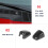 Chrome Front Windshield Wiper Nozzle Decoration Cover Trim For- RAM Durango - 300C 3