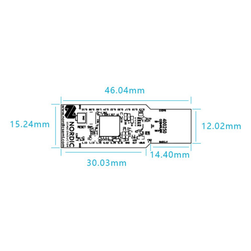 Nordic NRF52840-Dongle USB Dongle for Eval  Development Module 2