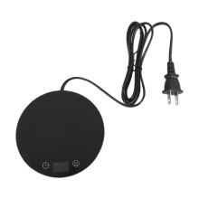 Candle Warmer/Coffee Warmer, 8H Auto Shut Off 1-12H Timer Candle Wax Warmer, 2 Temp Setting 122/140 Black US Plug