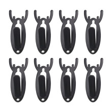 8 STUKS Europese Mount Skull Hanger Herten Schedel Haken Gewei Stijl Mounts Herten Schedel Opknoping en Montage