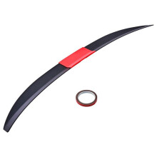 Universal-Autospoiler, Verstellbare Heckspoilerlippe, DachheckflüGel, ZubehöR, Schwarz+Rot
