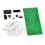 5V Electronic  DIY Kit Funny Electric Production Kits Precise with LED Lamp Double Layer PCB Board 84X40mm 2