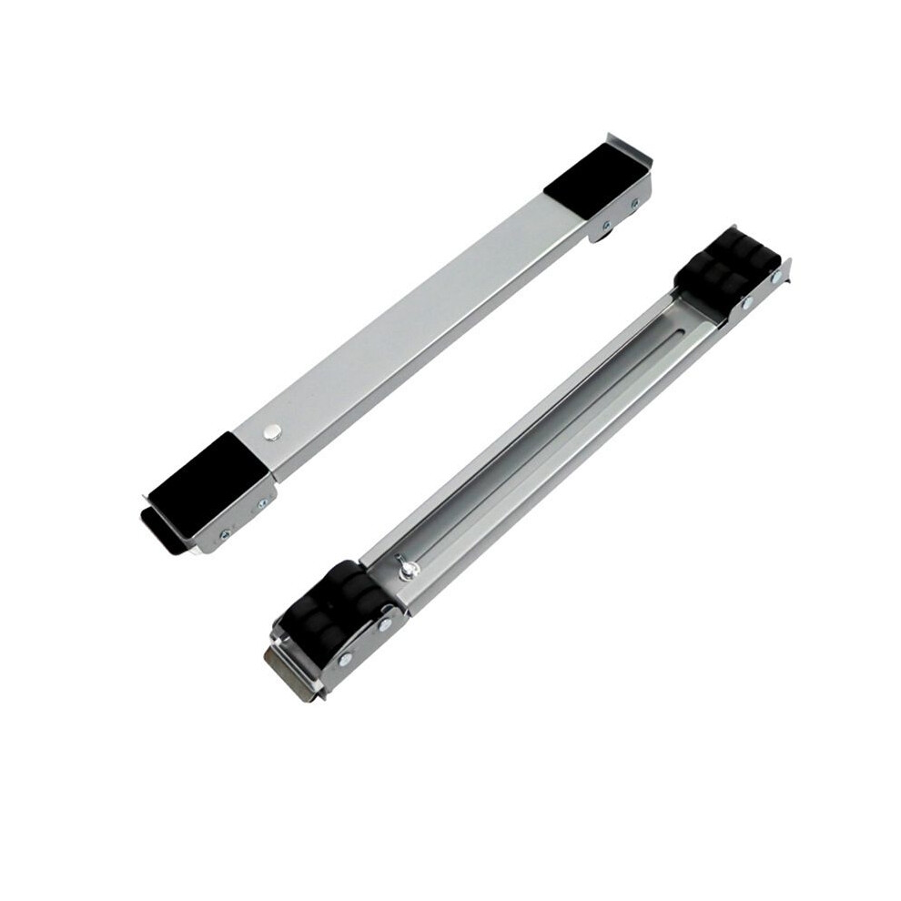 Washing Machine Base Stand Trolley Feet Movable Adjustable Telescopic Fridge Stand Wheel For Dryer Refrigerator -Grey 4711947163609