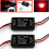 GS-100A Brake Light Flasher Module,  12-24V 2A 24W High Brake Controller Tail Lamp Safety Prompt Controller 4Pcs 4